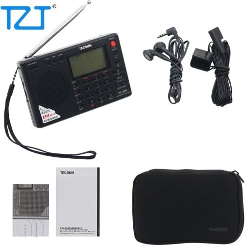 Tecsun PL-380 SI4734-Chips Radio DSP AM FM Shortwave LW PLL Tecsun Radio Receiver Optional Colors Ham Radio 87-108MHz
