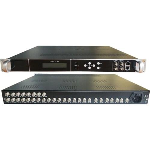 Tuner to IP / ASI All-in-one RF RF (DVB-S2/ C / T / ATSC / ISDB) to IP, ASI, DVB Digital Stream Receiver