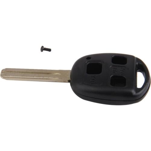 Remote Key Keyless FOB Replacement Case 3 Button Blade For Lexus