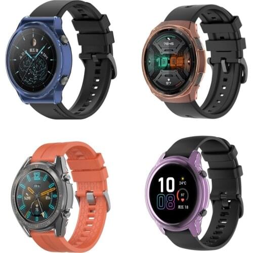 TPU Soft Edge Protector Case Shell Frame For Huawei GT 2e Honor Magic 2 46mm GT2 42mm Pro GT2e Magic2 Protective Bumper Cover