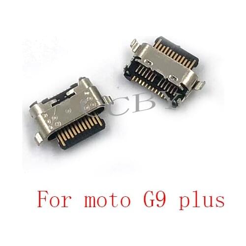 10pcs For Motorola Moto G9 Plus Power Play Micro USB Charging Connector Charge Port Socket Dock Jack Plug Repair Parts
