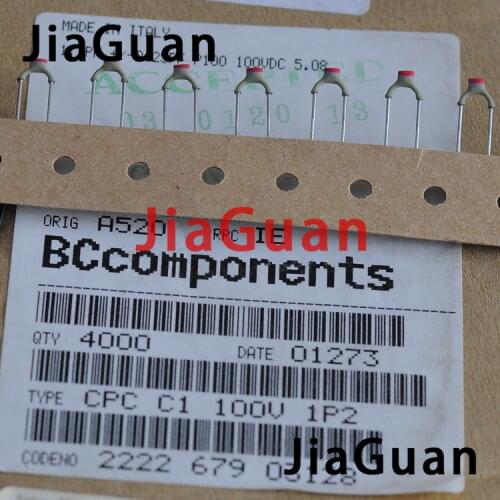20PCS NEW Italy BC 100V 1.2PF P5MM silver film ceramic capacitor PH 1.2PF 100vdc Instead of 1PF high frequency hot sale