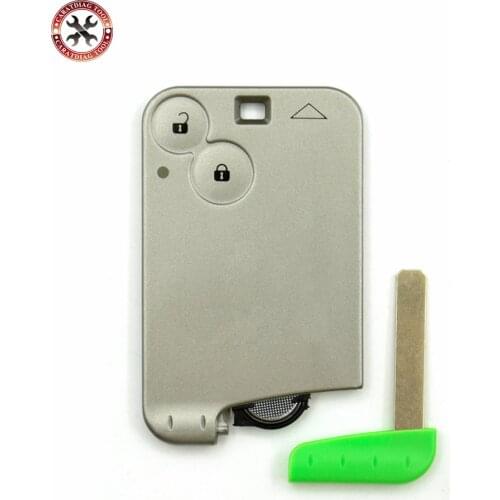 2018 La-guna remote key 2 Button Smart Remote Key 433 MHz for RE-NAULT La-guna Smart Card Fob free shipping