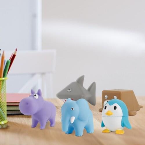 2021Hot Pop Novelty Animals N Cartoon Fridge Magnet Sticker Cute Funny Refrigerator Toy Colorful Kids Toys For Children Baby