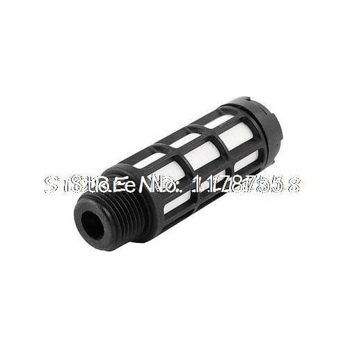 3/8" PT Thread Plastic Pneumatic Sound Noise Reduce Silencer Eliminator Muffler