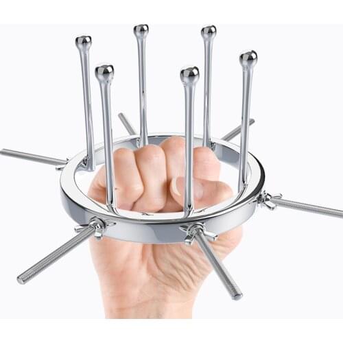 Metal Adjustable Huge Anal Plug Dilator Vaginal Anus Speculum Big Butt Plug Sex Toys For Women Men Couples Strap On Anal Toys