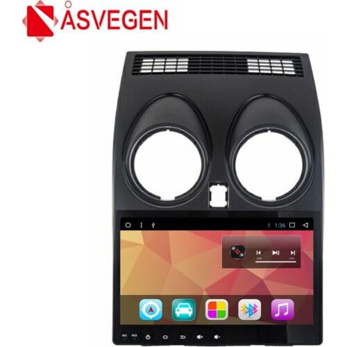 Asvegen Car DVD Player For Nissan Qashqai 2007-2013 Android 7.1 Quad Core 9 inch Car Radio Multimedia GPS Navigation 4G Wifi Wap