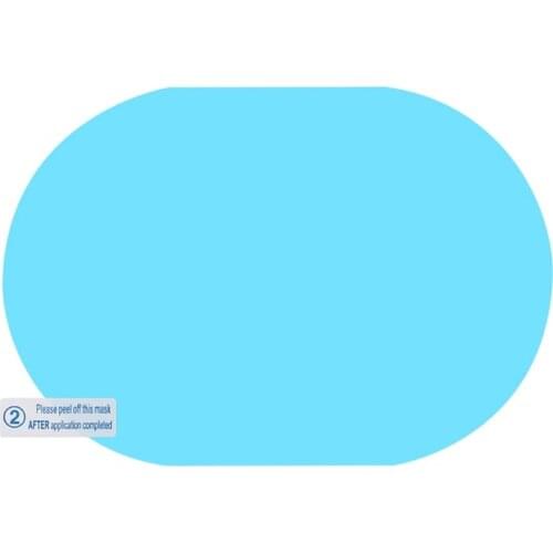 Car Rear View Mirror Rainproof Film Anti-Fog Clear Protective Window Sticker