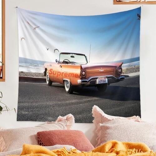 Car Wall Tapestry Onedrive Wall Cloth Aesthetics Tapestries On the Wall Hippy Home Decoration Accessories For Bedroom