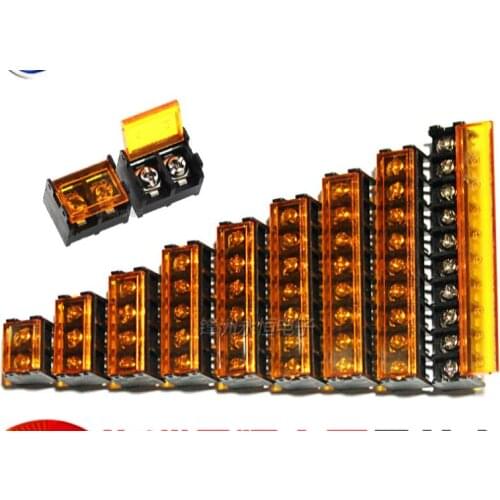 5pcs/lot HB-9500 lid Barrier Terminal 9.5MM high current connectors Barrier Blocks 2p/3p/4p/5p/6p/7p/8p/9p