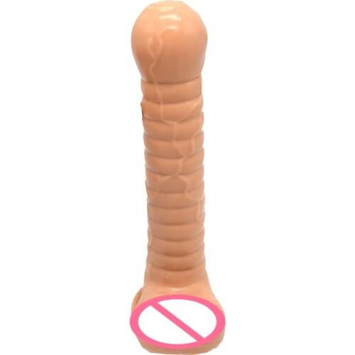 FAAK big silicone realistic foreskin beads penis with suction cup long anal dildo sextoy femme dog dildo silicon penis dildo