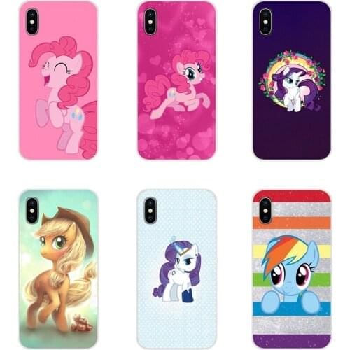 For Xiaomi Mi4 Mi5 Mi5S Mi6 Mi A1 A2 A3 5X 6X 8 CC 9 T Lite SE Pro My Little Pony Accessories Phone Shell Covers