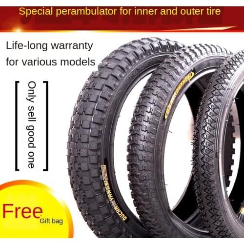 Children Bicycle Tires 12/14/16/18-Inch 1.75X2.125/2.40 Bike Inner and Outer Tire Buggy Accessories