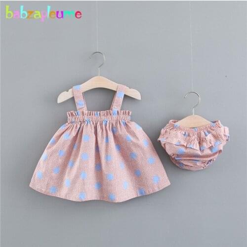 2Piece Summer Kids Girls Clothes Outfits Korean Fashion Cotton Sleeveless Pink Dress+Shorts Baby Boutique Clothing Set 2007-1