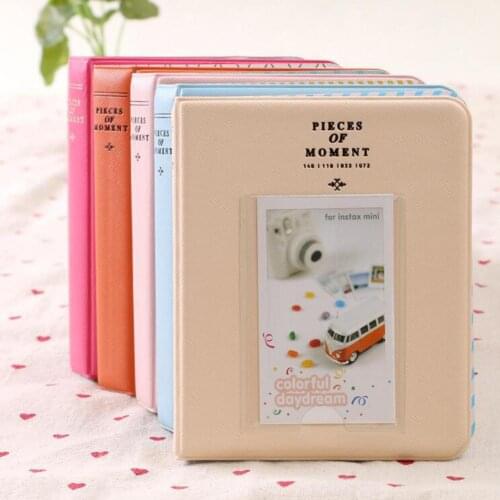 64 Pockets 3 Inch Mini Instant Polaroid Memory Storage Photo Album Picture Gift Holder Fujifilm Instax Instant Picture Case