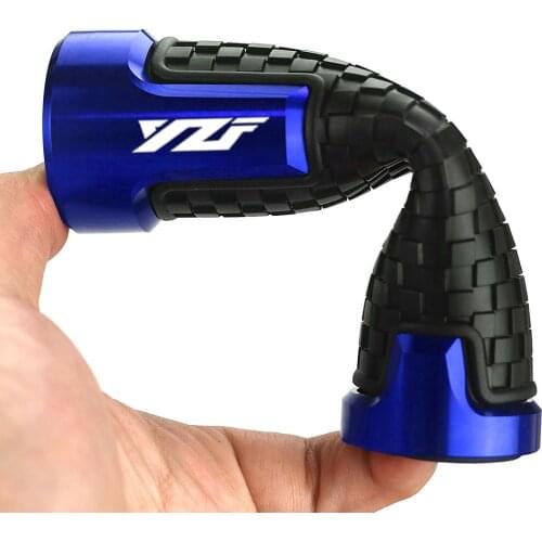 Motorcycle 7/8" 22mm Hand Grips CNC Aluminum Rubber Gel Grip Motorbike Accessories for YAMAHA YZF R1 R25 R3 R6 2017 2018 2019