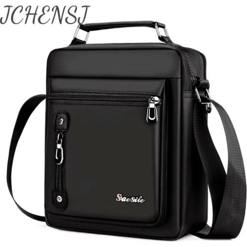JCHENSJ Large Capacity Mens Handbag Waterproof Designers Male Shoulder Bag Designers Cross Body Chest Bags For Men