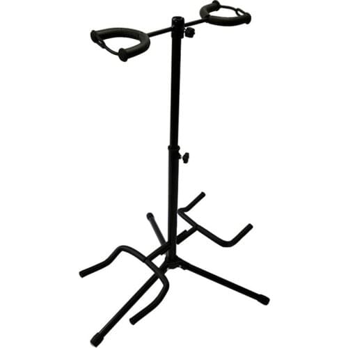 L2 Portable Vertical Guitar Rack Metal Universal Guitar Stand Adjustable Height 60-105m Floor Stand Musical Instrument Bracket