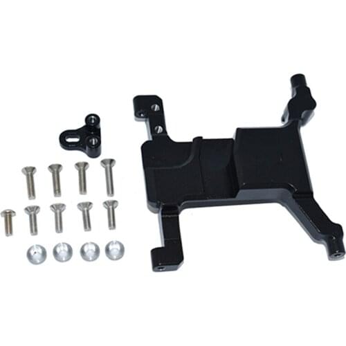 Aluminum Alloy Servo Seat Mount for Axial AXI03007 SCX10 III Jeep Wrangler AXI03007 RC Crawler Car Upgrade Parts