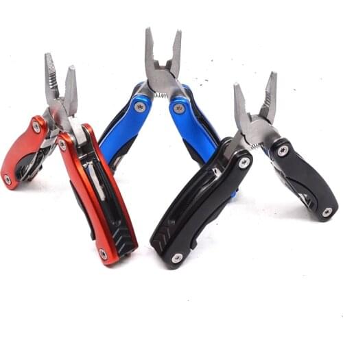 Tactical Steel Pliers Multi-purpose Combination EDC Tool Pocket Knife Outdoor Multitool Portable Multifunction Folding Plier