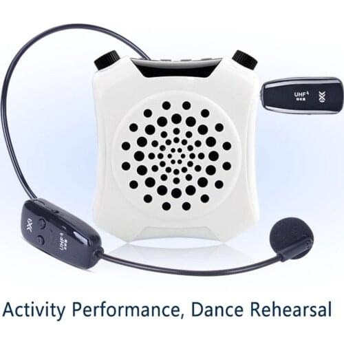 UHF Universal Wireless Headset Audio 2.4G Headset Microphone Bluetooth Power Amplifier Headset Audio And Video Equipment