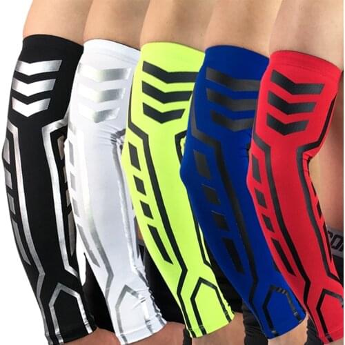 1 Pc Arm Sleeve Breathable Cooling Sunshade Hand Elbow Protection Cover Outdoor Summer Cycling Sportswear Accessories