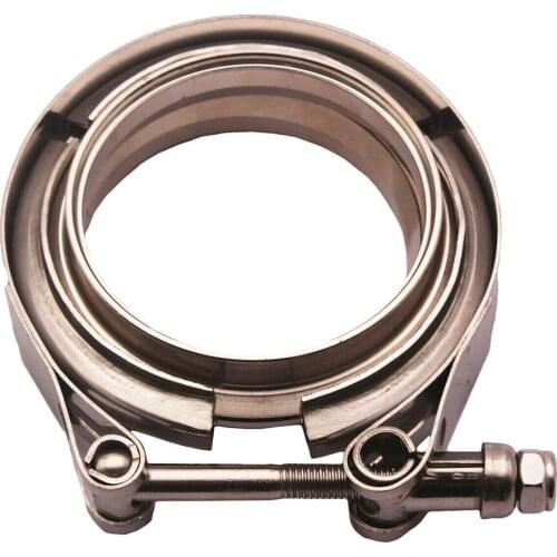 2'' 51mm Flange V-band clamp kit for Turbo Exhaust pipes Turbo Downpipe