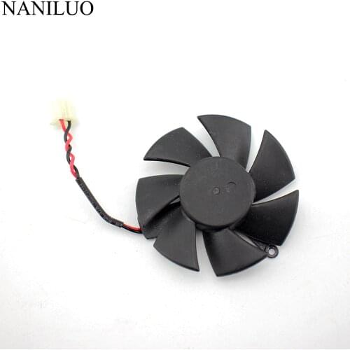 2pin R7-250 R7-240 R5-230 GPU VGA Cooler Graphics Card Cooling Fan For XFX R5 230 R7 240/250 Video Cards Cooling