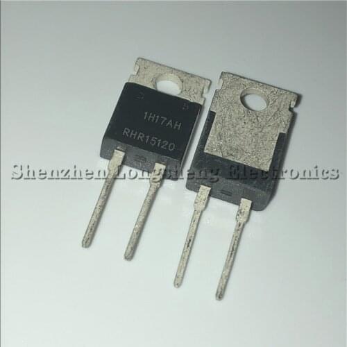 50PCS/LOT RHR15120 = RHRP15120 TO-220 Inverter welding machine commonly used ultrafast recovery diode