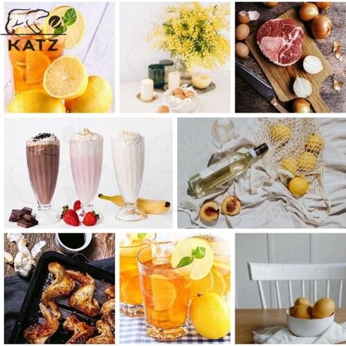 5D Diamond Painting Food Restaurant Posing Art Picture Ice Cream Embroidery Cross Gift Dessert Mosaic Cross Stitch Home Decor