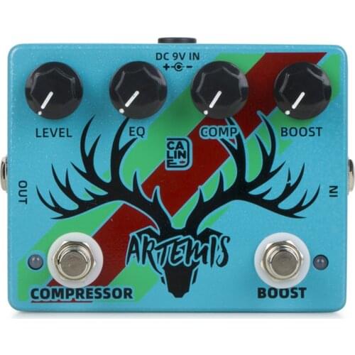 Caline DCP-01 Artemis Compressor Boost Effect Pedal Guitar Accessories Dual Guitar Pedal