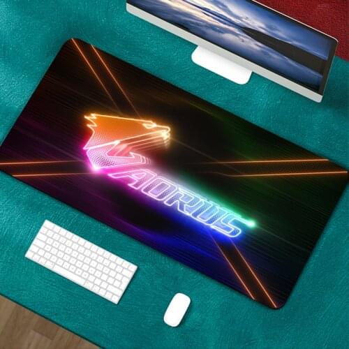 Gaming Mouse Pad Aorus Gamer Mouse Pads Computer Mouse Mat Desk Mause Pad Keyboard Mouse Carpet Gaming Accessories Desk Mat