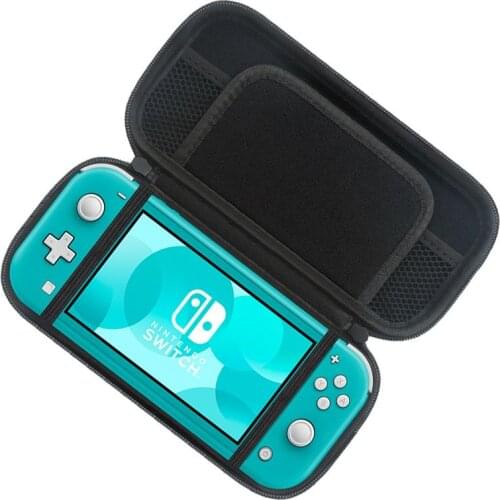 Quality EVA Material Storage Bag Pure Color Carrying Case Bag For Nintendo Switch Lite Waterproof Shock-proof Dustproof QKC