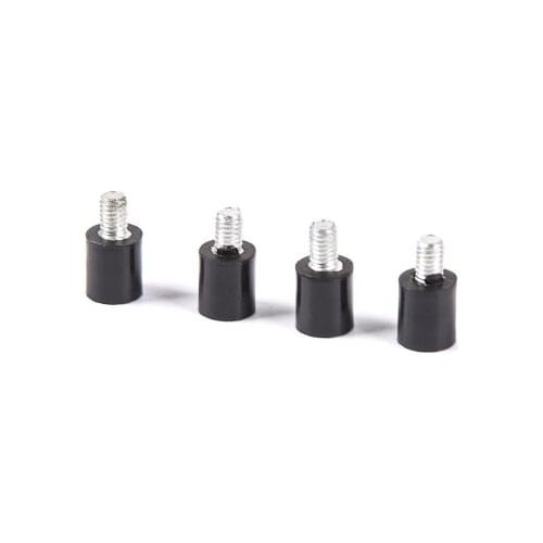 JMT 4pcs M3 Flight Controller Anti-Vibration Fixed Screws Mounting VD Rubber Pillar For CC3D FC FPV Racing Drone
