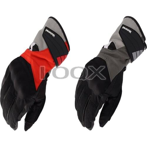 2 Color Motorcycle Motorrad For BMW GS Dry Mens Leather Gloves Motocross Motorbike Downhill Bike Gloves