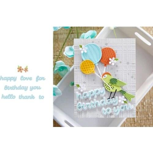 ZY 2021 New Arrival Presell letter Metal Cutting Dies for DIY Scrapbooking/photo album Decorative Embossing DIY Paper Cards