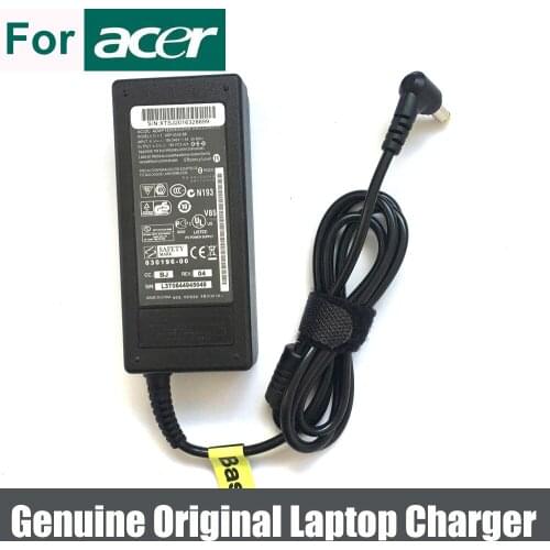 Genuine Original 65W AC Adapter Charger FOR Acer Aspire 1830 5253-BZ692 5315-2713 5515-5879 5570-2609