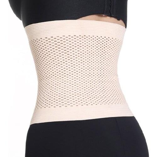 Sexy Ladies Tummy Trimmer Waist Slimming Belt Firm Compression Waist Cincher Body Shapers Plus Size Women Slimming Body Shaper