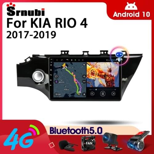 Android 10 2 Din Car Stereo Audio Radio For KIA RIO 4 2017- 2019 Multimedia Video Touch Screen Player 4G Wifi Speaker MP5 DVD