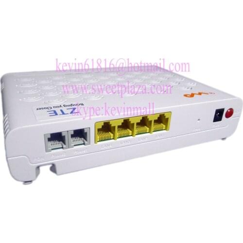 Z T E GPON terminal ZXHN F617 FTTO or FTTH ONT With 4 ethernet ports and 2 voice ports,same function as F620 V5