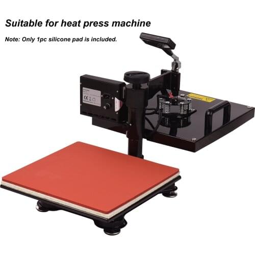 Aibecy Heat Pressing Mat Silicone Pad High Temperature Resistant Plate for Heat Press Machine T-Shirts Heat Transfer Sublimation