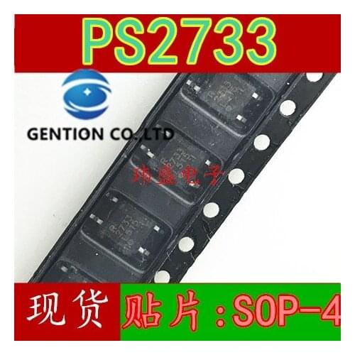 10PCS PS2733 R2733 SOP4 light coupling NEC PS2733-1-F3-A(NL) in stock 100% new and original
