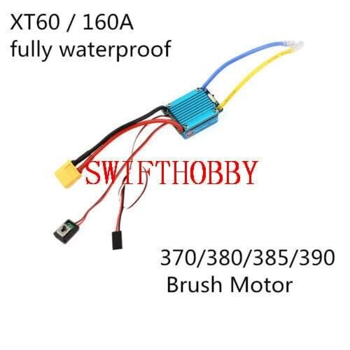 160A 3S Brushed Speed Controller ESC For 1/12 RC Car Boat Truck Motor Hobby 1641