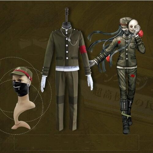 Korekiyo Shinguji Anime Danganronpa V3: Killing Harmony Cosplay Halloween Man Woman Japanese uniform Set cosplay costumes