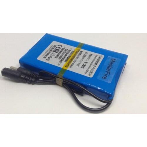 MasterFire Portable DC 12V 6800mAh Super Rechargeable Li-ion Battery Lithium-ion Batteries Pack For Security CCTV Camera N-12680