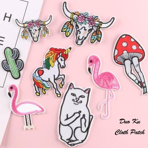 Customizable Wholesale Computer Embroidered Zhang Zai Clothing Accessories Patch Badge Embroidered Badge