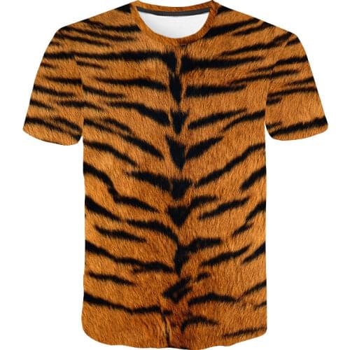 Brand New Wolf/Leopard Print Tiger T Shirt Animal Tshirt 3D Print T-shirt Hip Hop Tee Cool Boy and Girl Clothing New Summer Tops