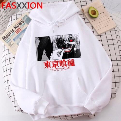 Tokyo Ghoul hoodies men grunge Korea harajuku 2021 male pullover sweatshirts grunge