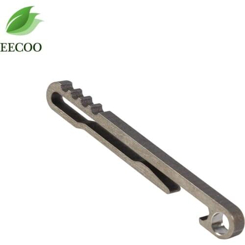 Outdoor Equipment Titanium Alloy EDC Key Ring Belt Clip Quick Draw Keychain Hanging Buckle Bottle Opener Pocket Clip