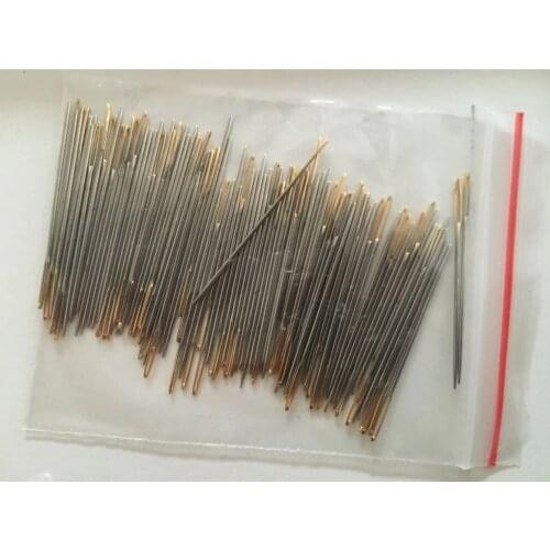 YZ 10 pcs / lot #24 Needles aida 11ct fabric cross stitch 3.6cm big eye blunt Craft sewing embroidery DIY needlework set ZB